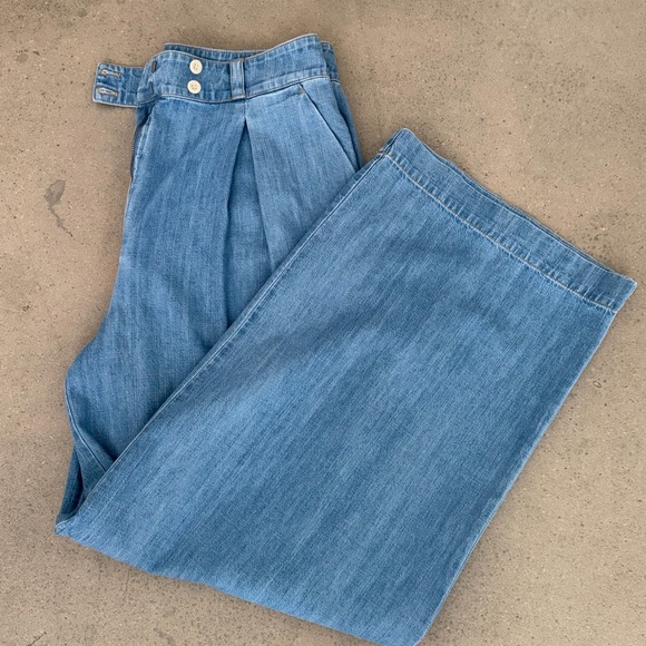 Jenni Kayne Denim Newport trouser - Picture 2 of 5